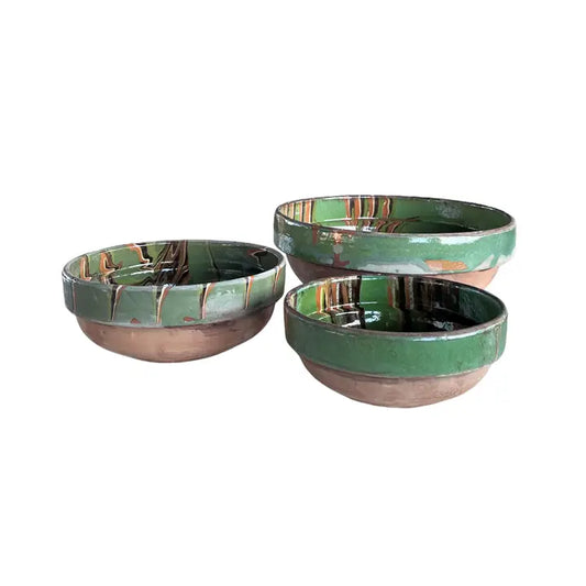 Green Cottage Crafted Bowl