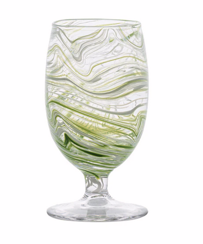 Juliska Puro Marbled Goblet