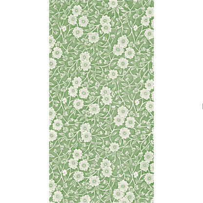 Green Calico Guest Napkins - Hester & Cook