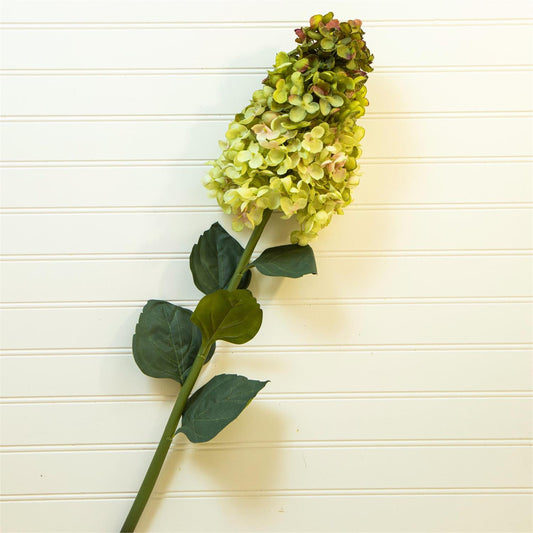 Green Cone Hydrangea Pick