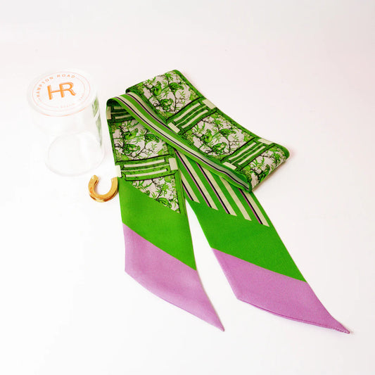 Chinoiserie Monkeys Twilly Set in Green