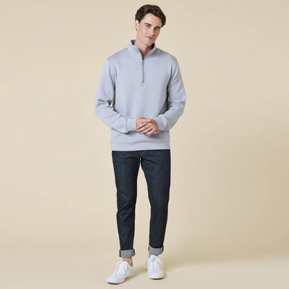 Take 10 Men's DreamTech Quarter Zip in Grey