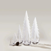 Load image into Gallery viewer, Snowy Branches Evergreen Tree in Gift Box, Simon Pearce