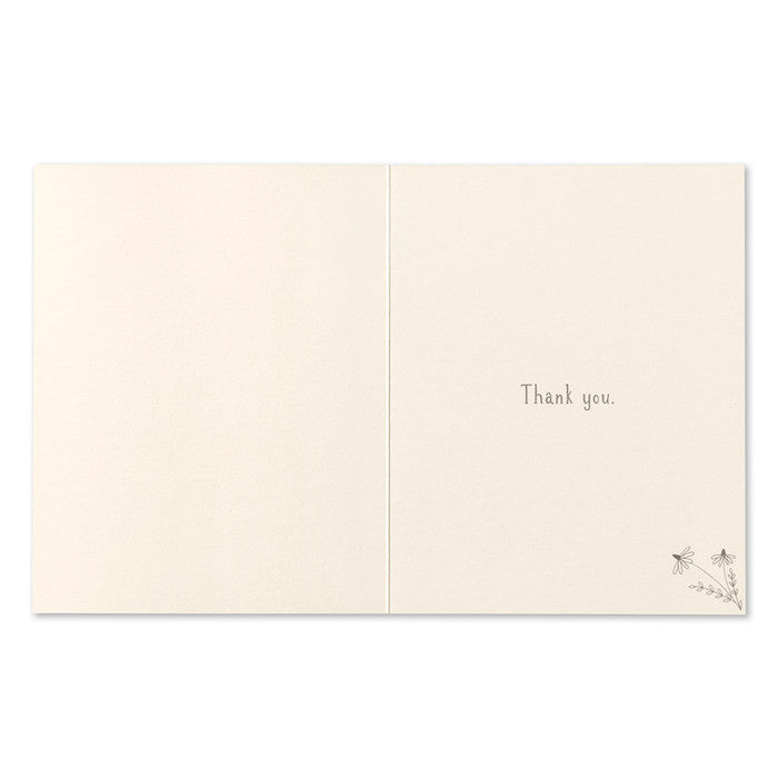 We grow a little when someone... - Love Muchly card