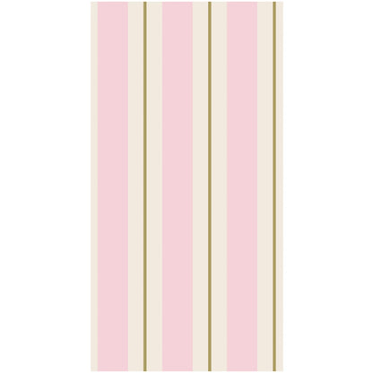 Pink & Gold Awning Stripe Napkins