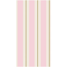 Load image into Gallery viewer, Pink &amp; Gold Awning Stripe Napkins