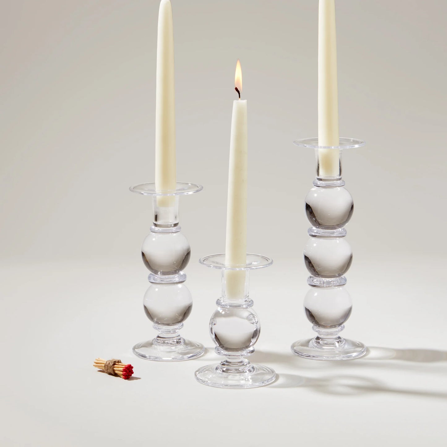 Simon Pearce Hartland Candlestick, Small