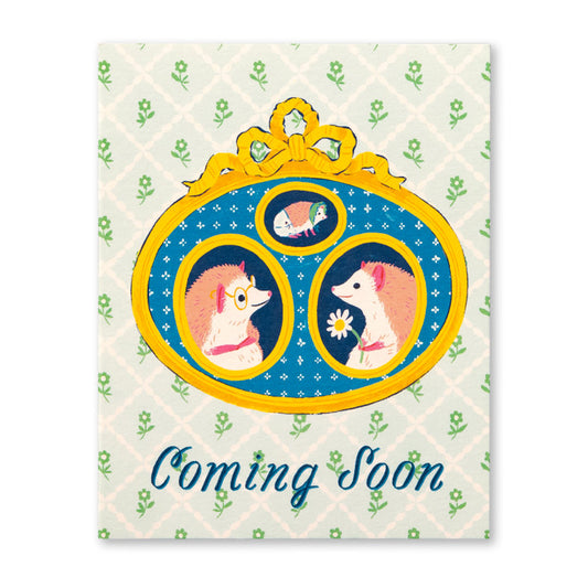 "Coming soon" Baby Card