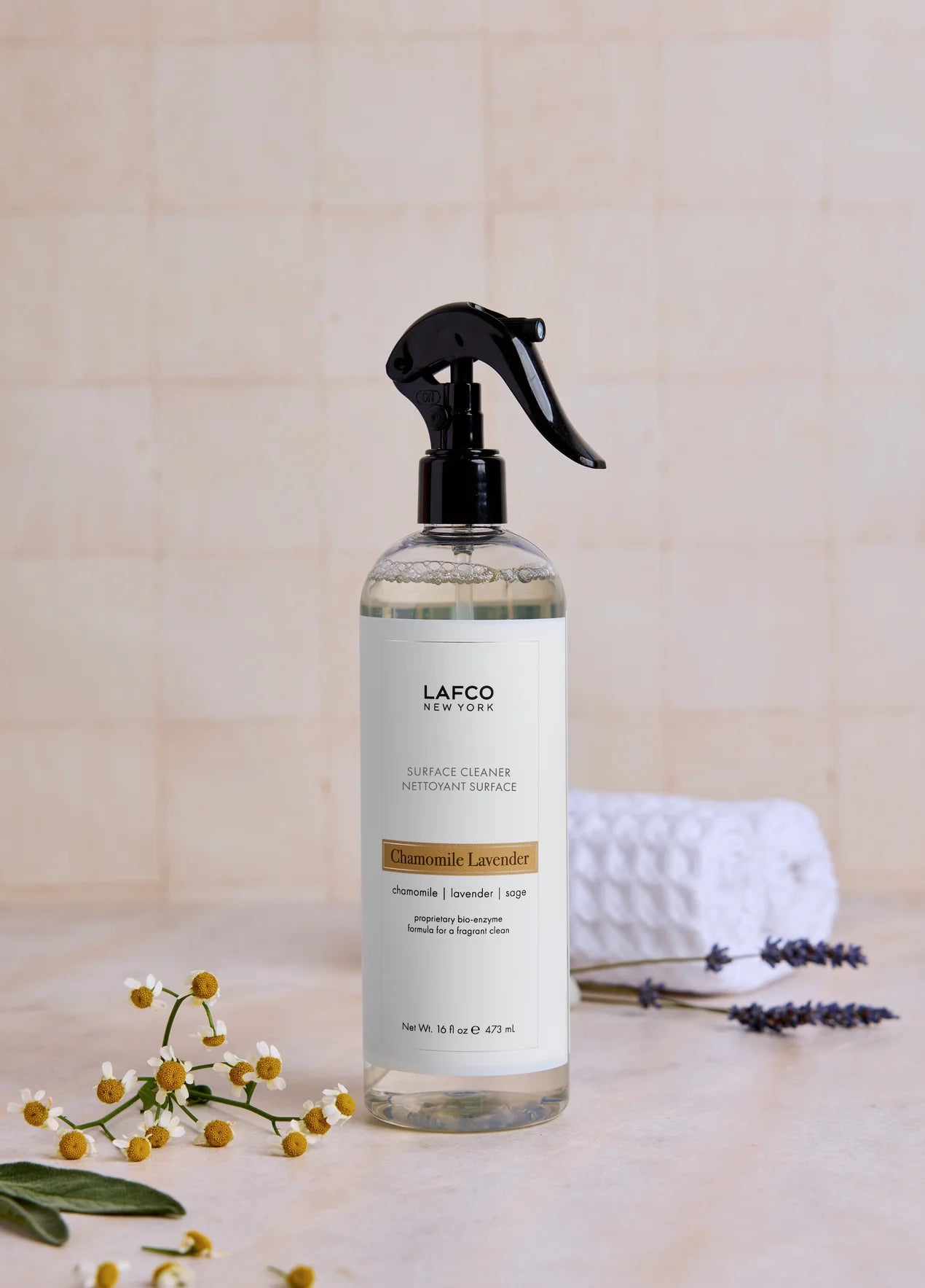 Chamomile Lavender 16oz. Surface Cleaner, LAFCO