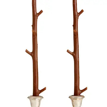 Maple Taper Pair in Honeysuckle Brown