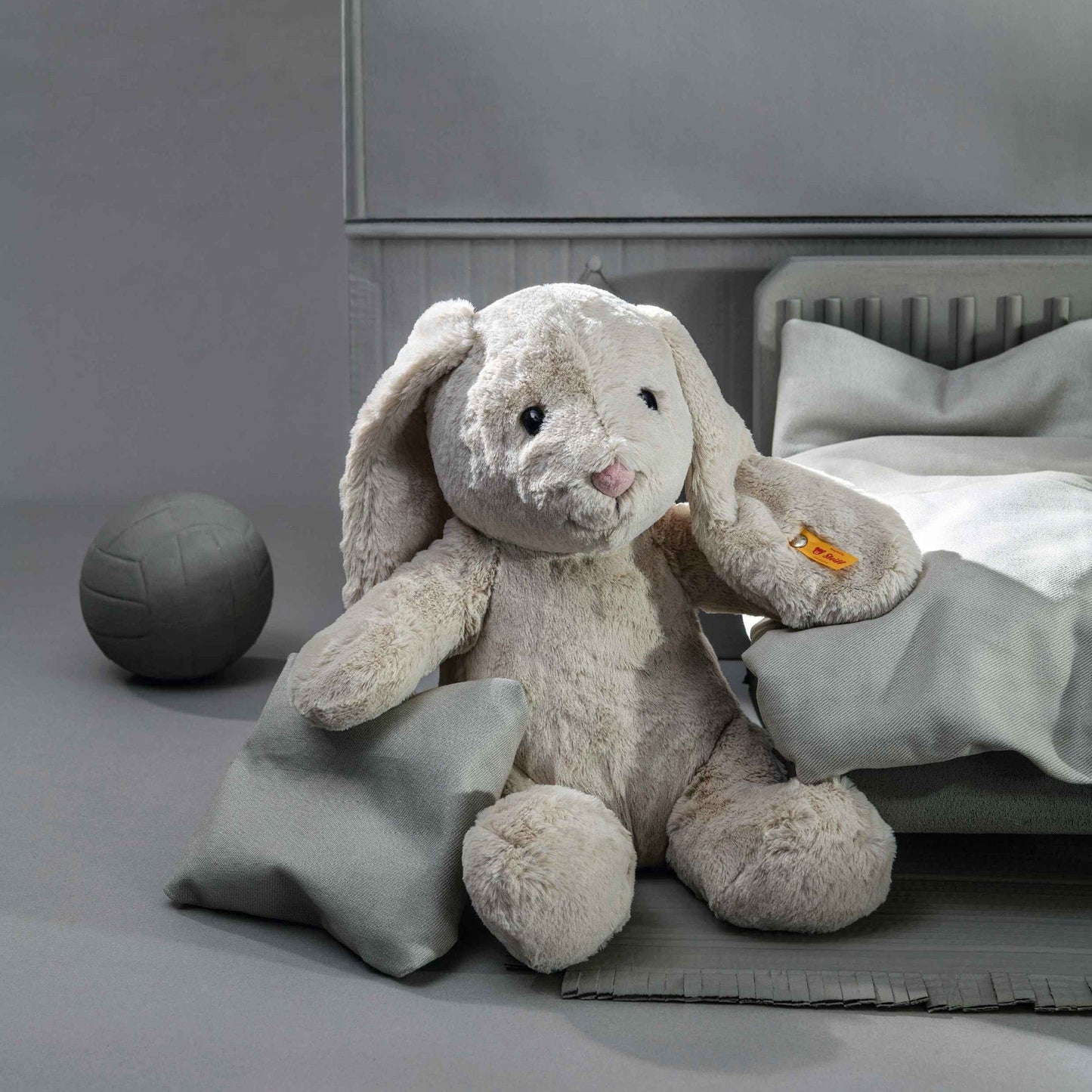 Steiff Hoppie Rabbit, Grey