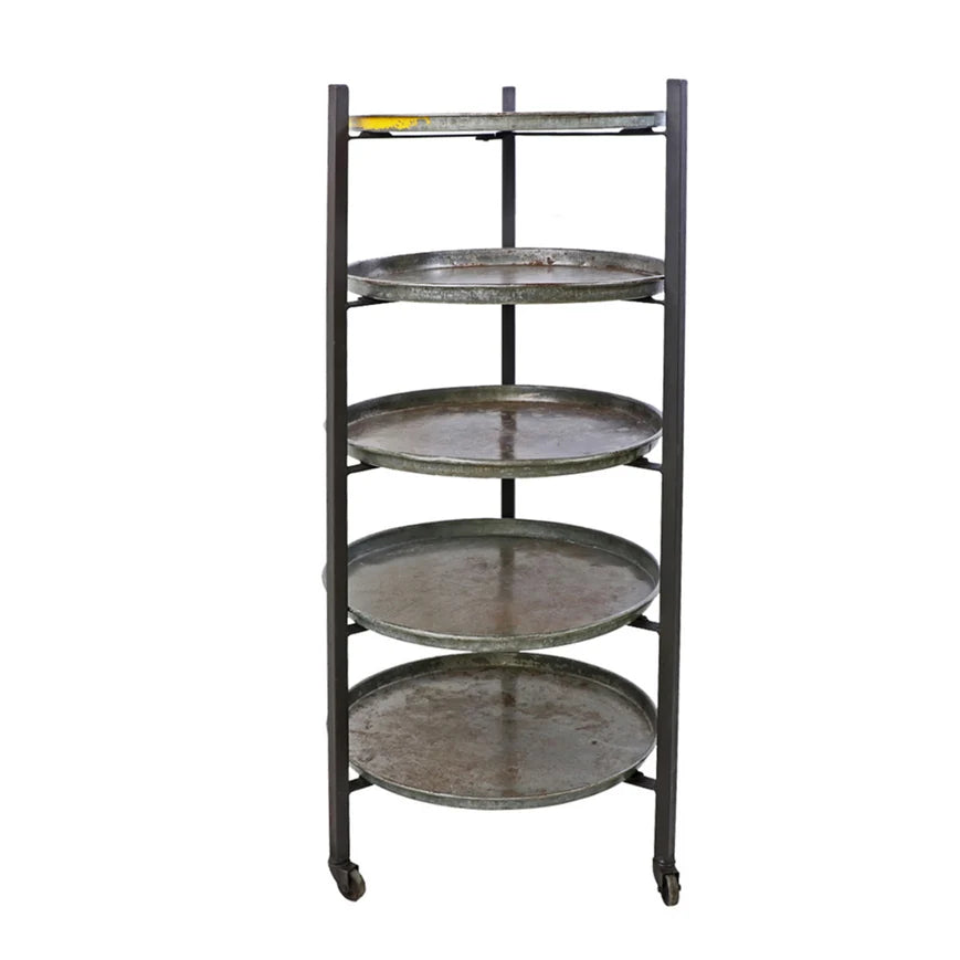 Round Bakery Rack with Trays