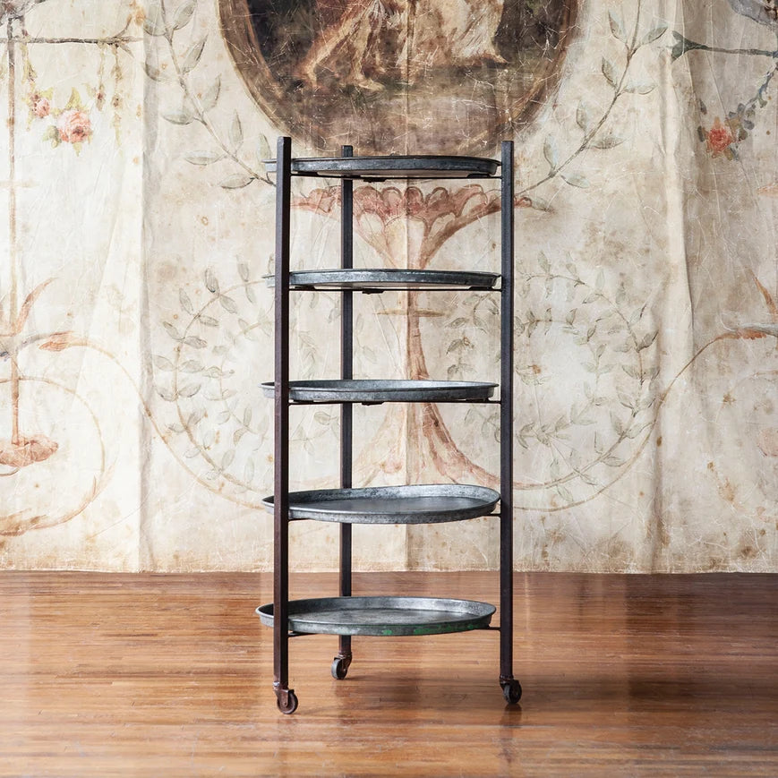 Round Bakery Rack with Trays