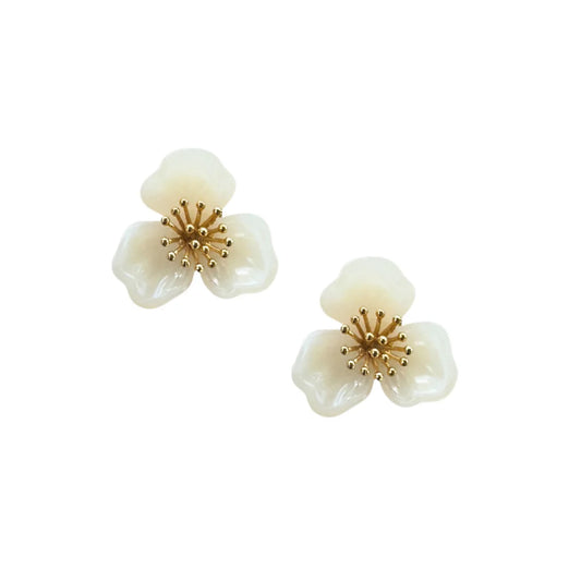 Trillium Stud Earrings