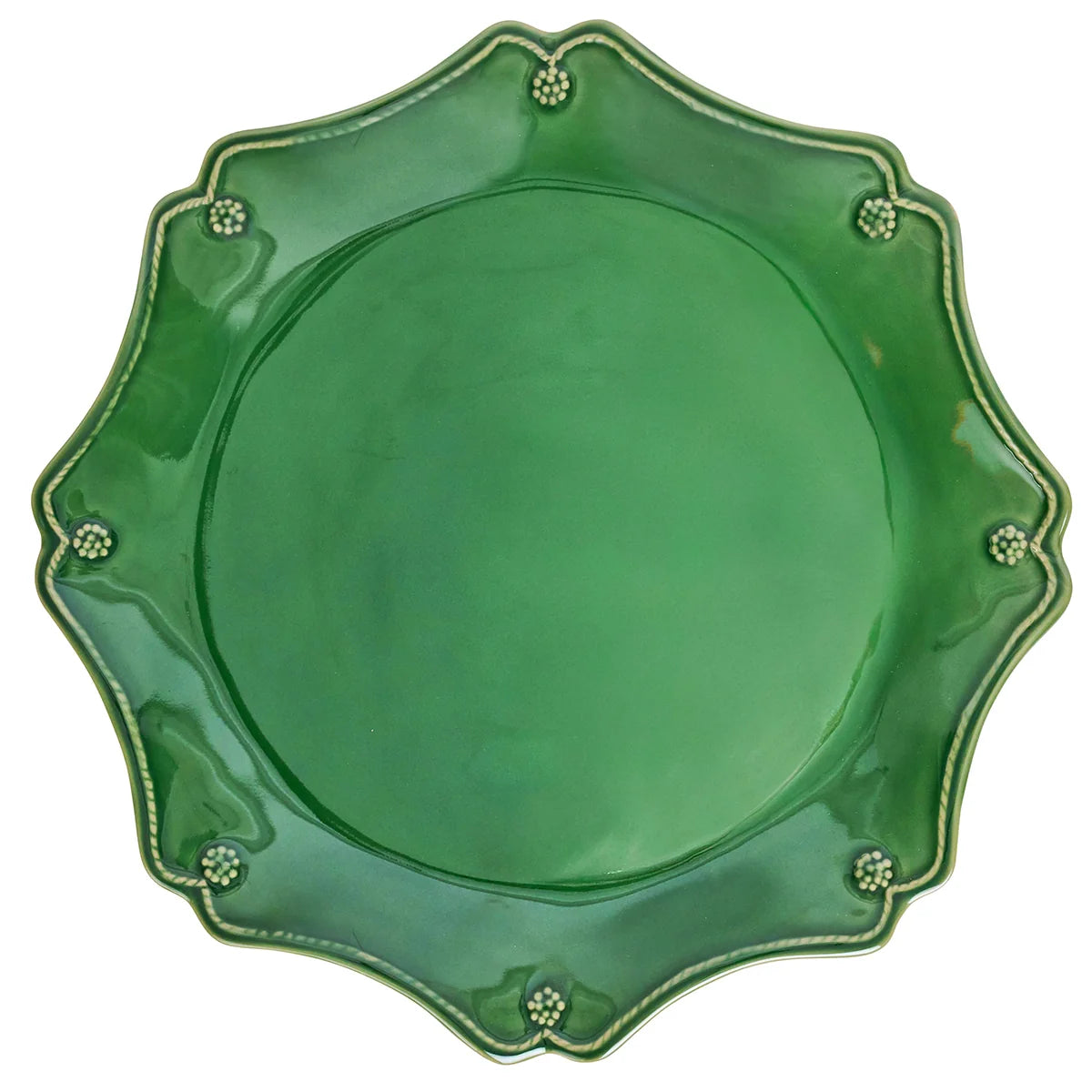 Juliska Berry & Thread Basil Scalloped Charger/Platter