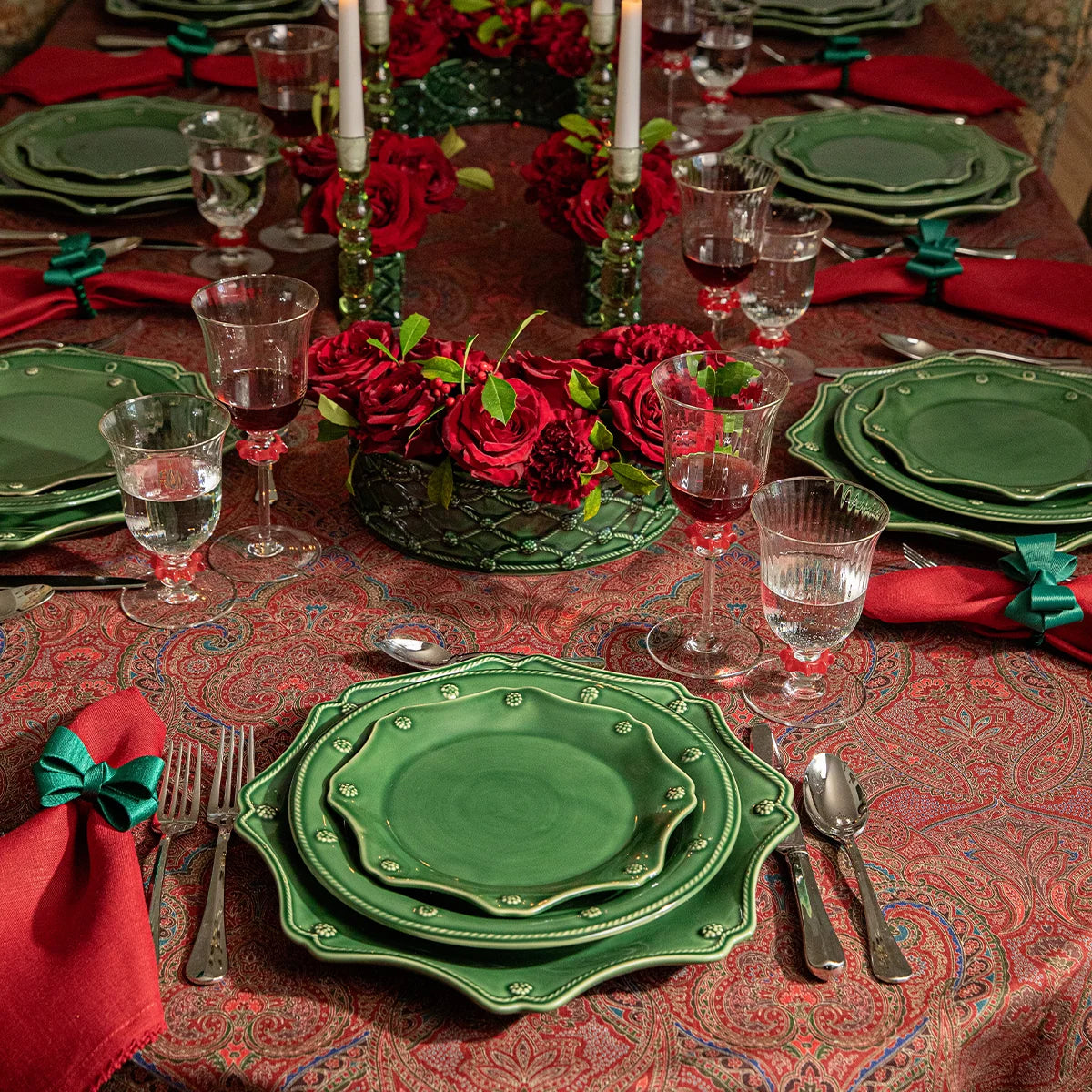 Juliska Berry & Thread Basil Scalloped Charger/Platter