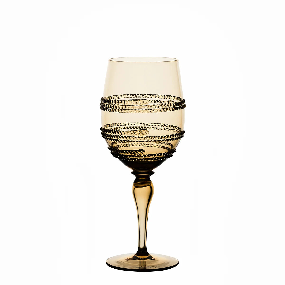 Juliska Ella Amber Wine Glass