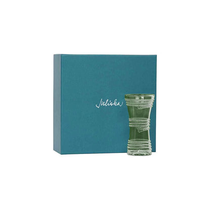 Juliska Ella Green 6" Corset Vase