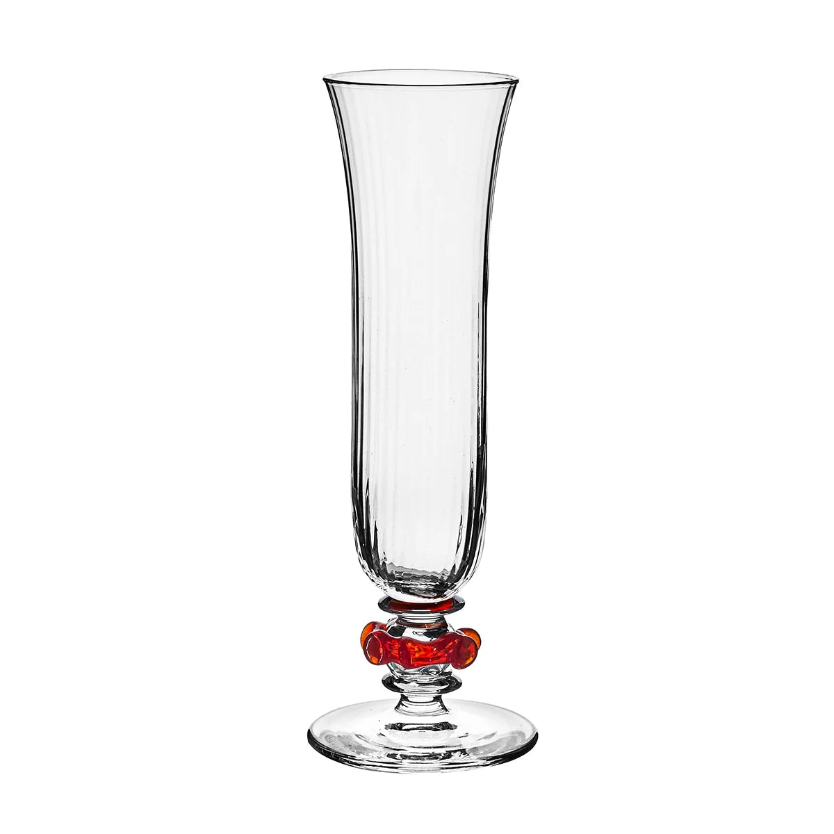 Juliska Nell Ruby Ruffle Flute