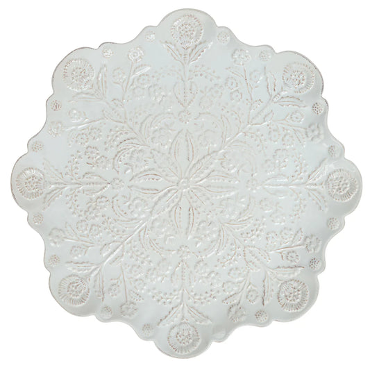 Juliska Berry & Thread Thistle Whitewash Charger/Platter