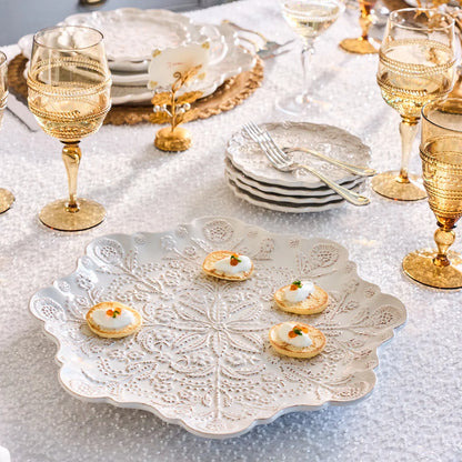 Juliska Berry & Thread Thistle Whitewash Charger/Platter