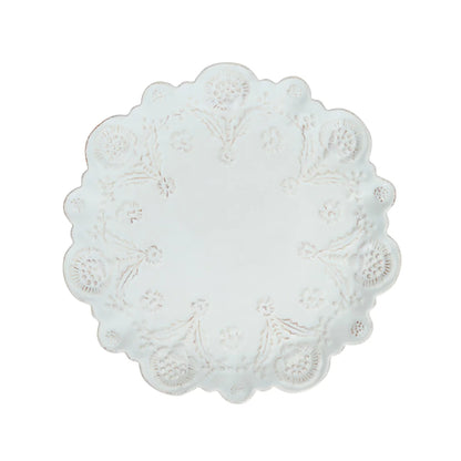 Juliska Berry & Thread Thistle Whitewash Dessert/Salad Plate