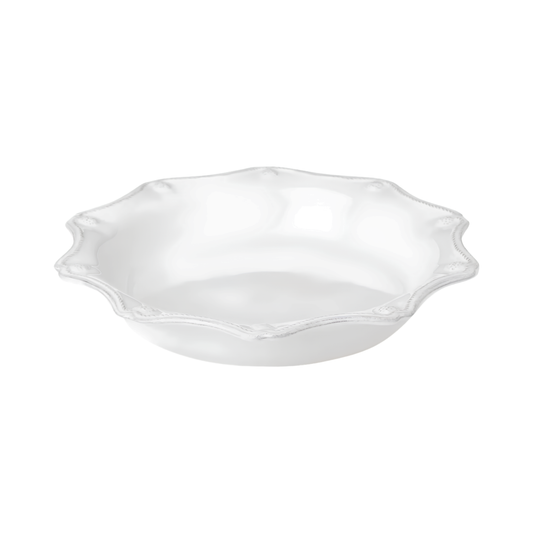 Juliska Berry & Thread Whitewash Pie/Quiche Dish