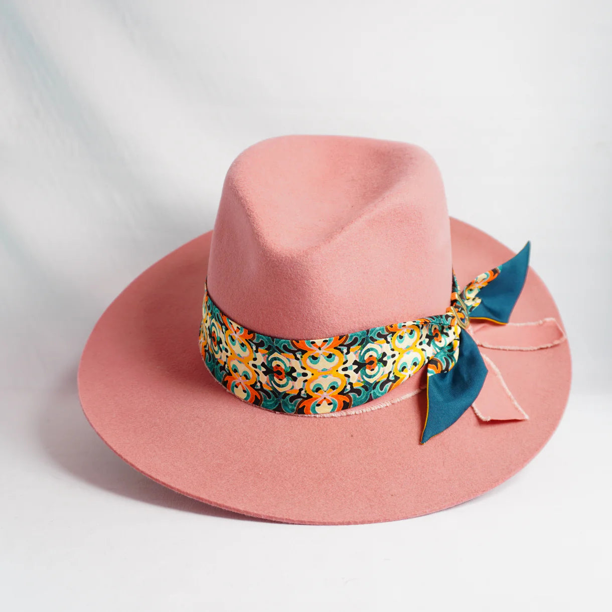 Teal Kaleidoscope Twilly