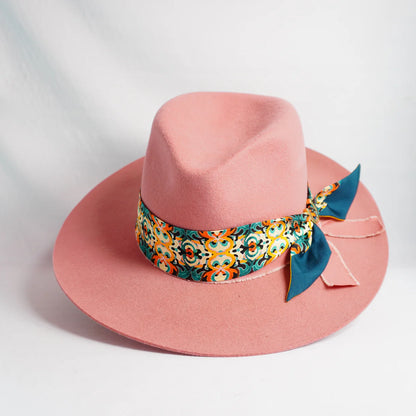 Teal Kaleidoscope Twilly