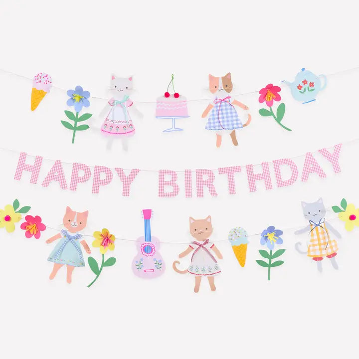 Kitten Club Garland Set