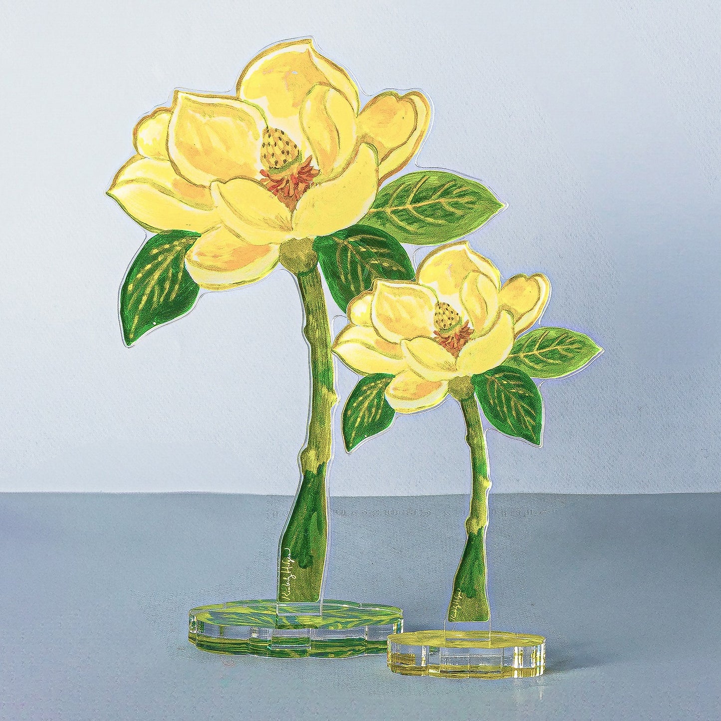 Magnolia Small Acrylic Flower