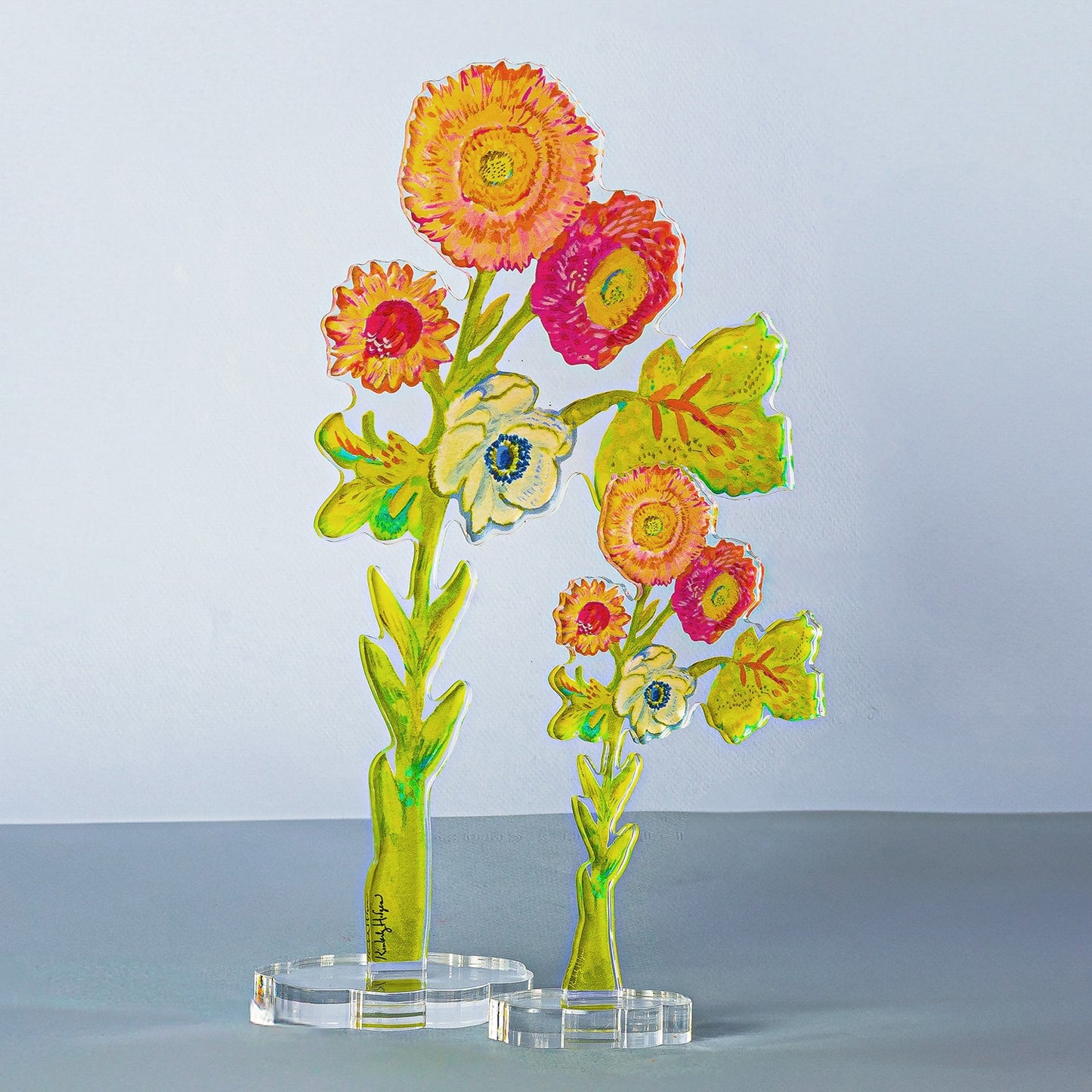 Strawflower Large Acrylic Flower