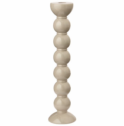 EXTRA TALL (33cm) Cappuccino Bobbin Candlestick