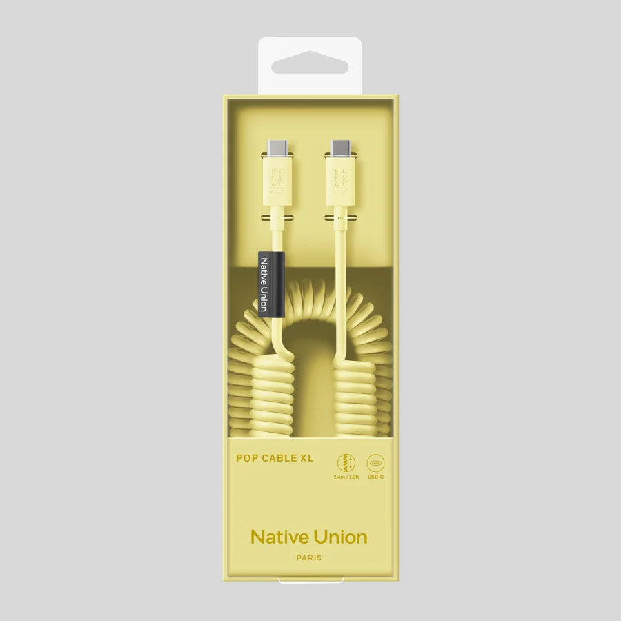 Lemon Yellow Native Union POP Cable (USB-C)