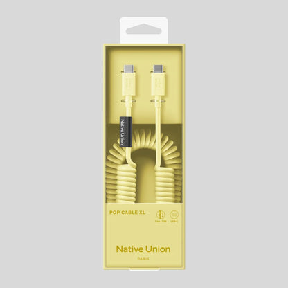 Lemon Yellow Native Union POP Cable (USB-C)
