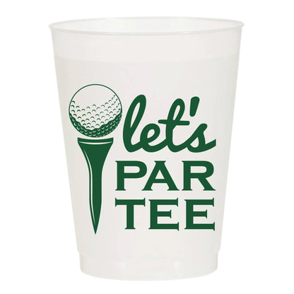 "Let's ParTEE" Frosted Cups, Masters