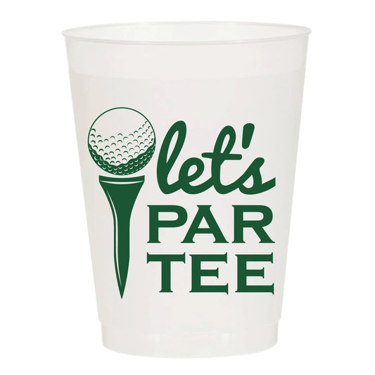 "Let's ParTEE" Frosted Cups, Masters
