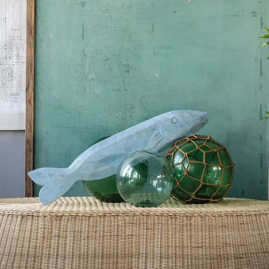 Glass Buoy with Netting