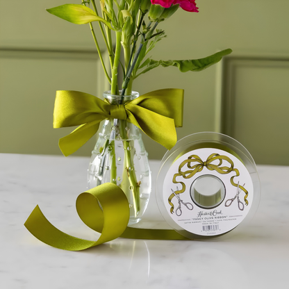 Fancy Olive Ribbon