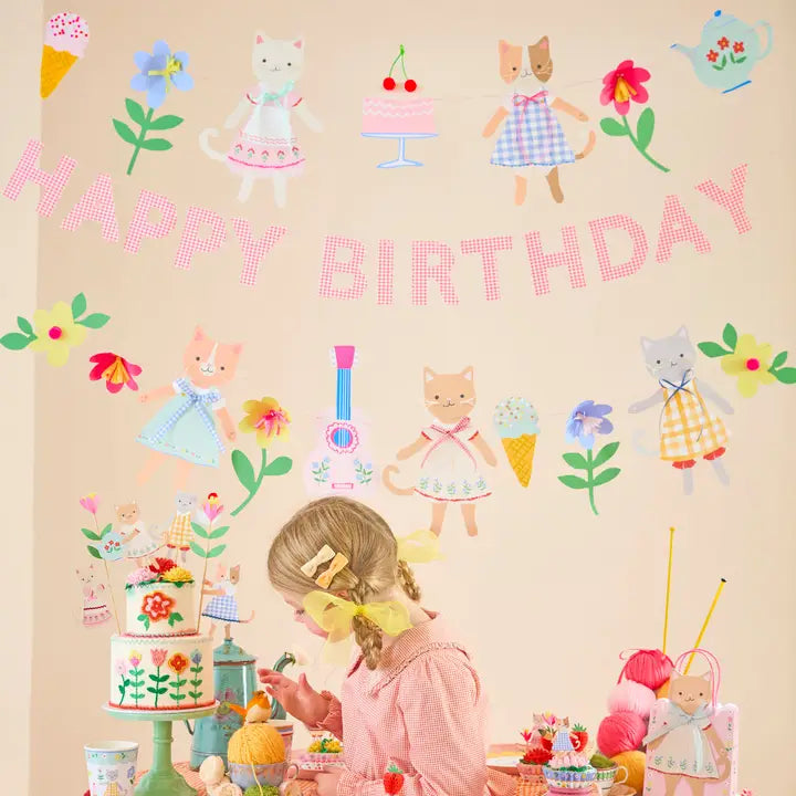 Kitten Club Garland Set