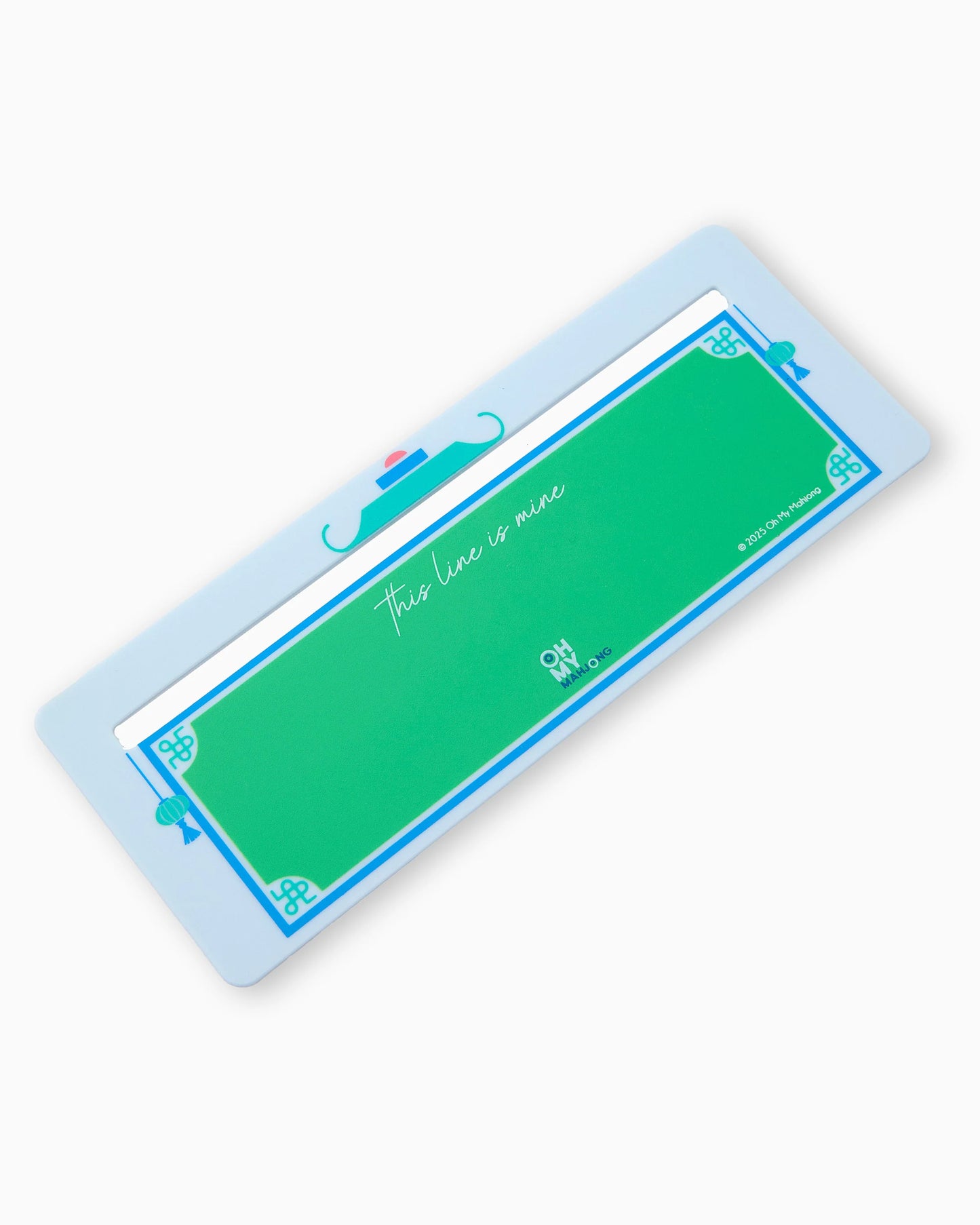 Light Blue Mahjong Line Finder