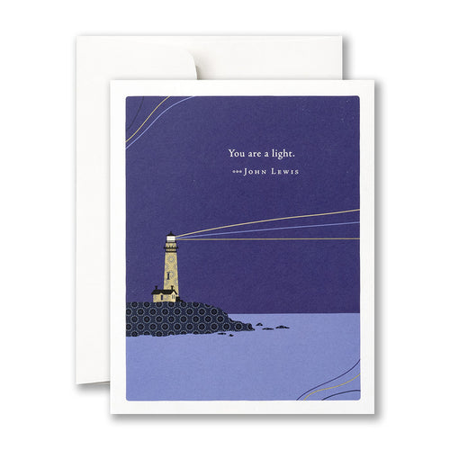 You are a light... - Positively Green card