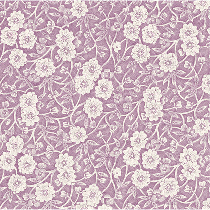 Lilac Calico Cocktail Napkins - Hester & Cook