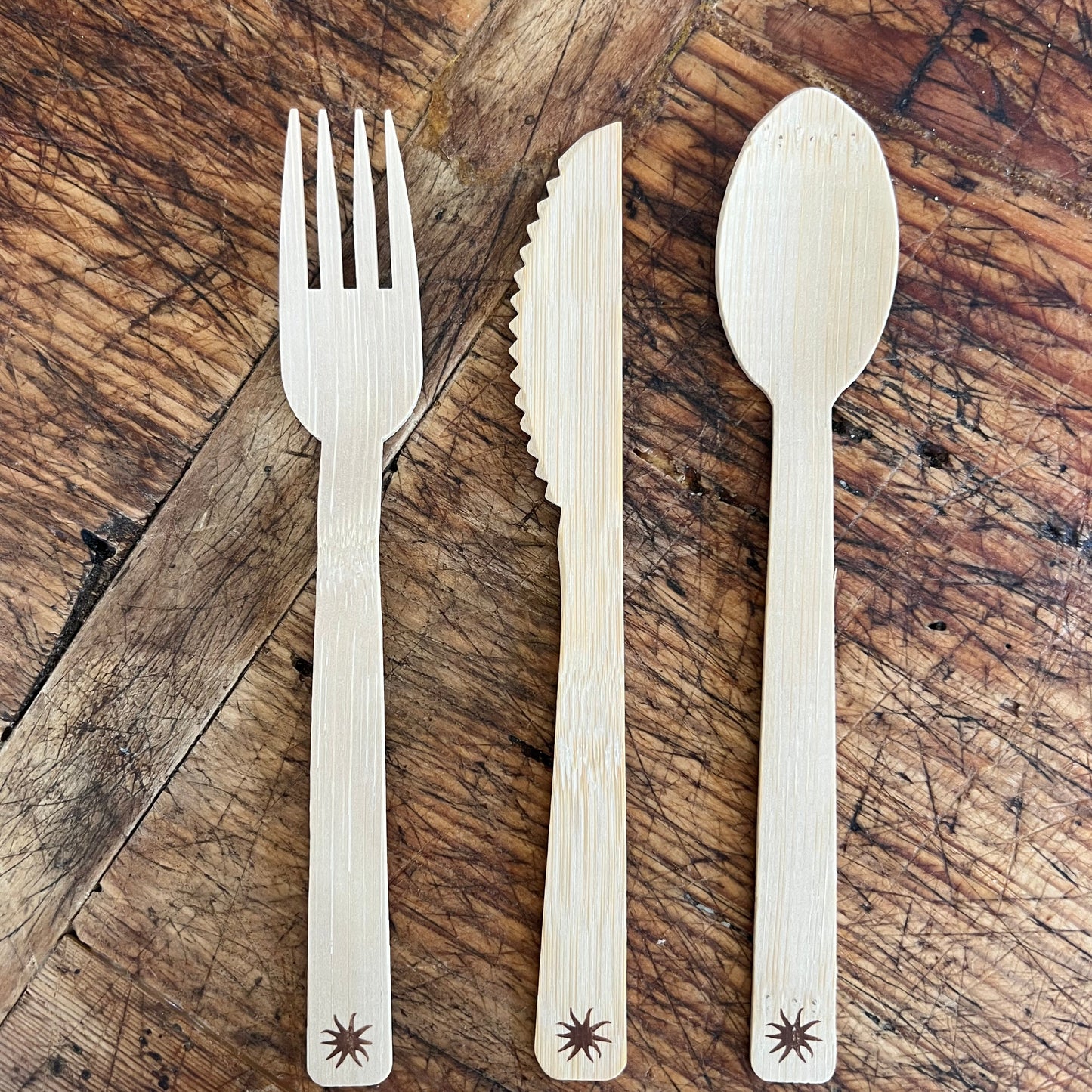 Bamboo Disposable Utentils