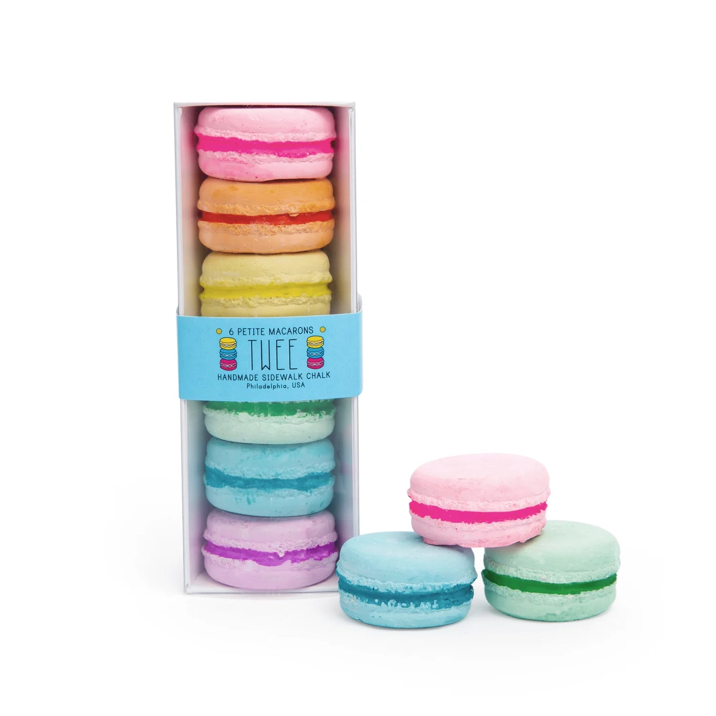 TWEE Petite Macrons Handmade Sidewalk Chalk