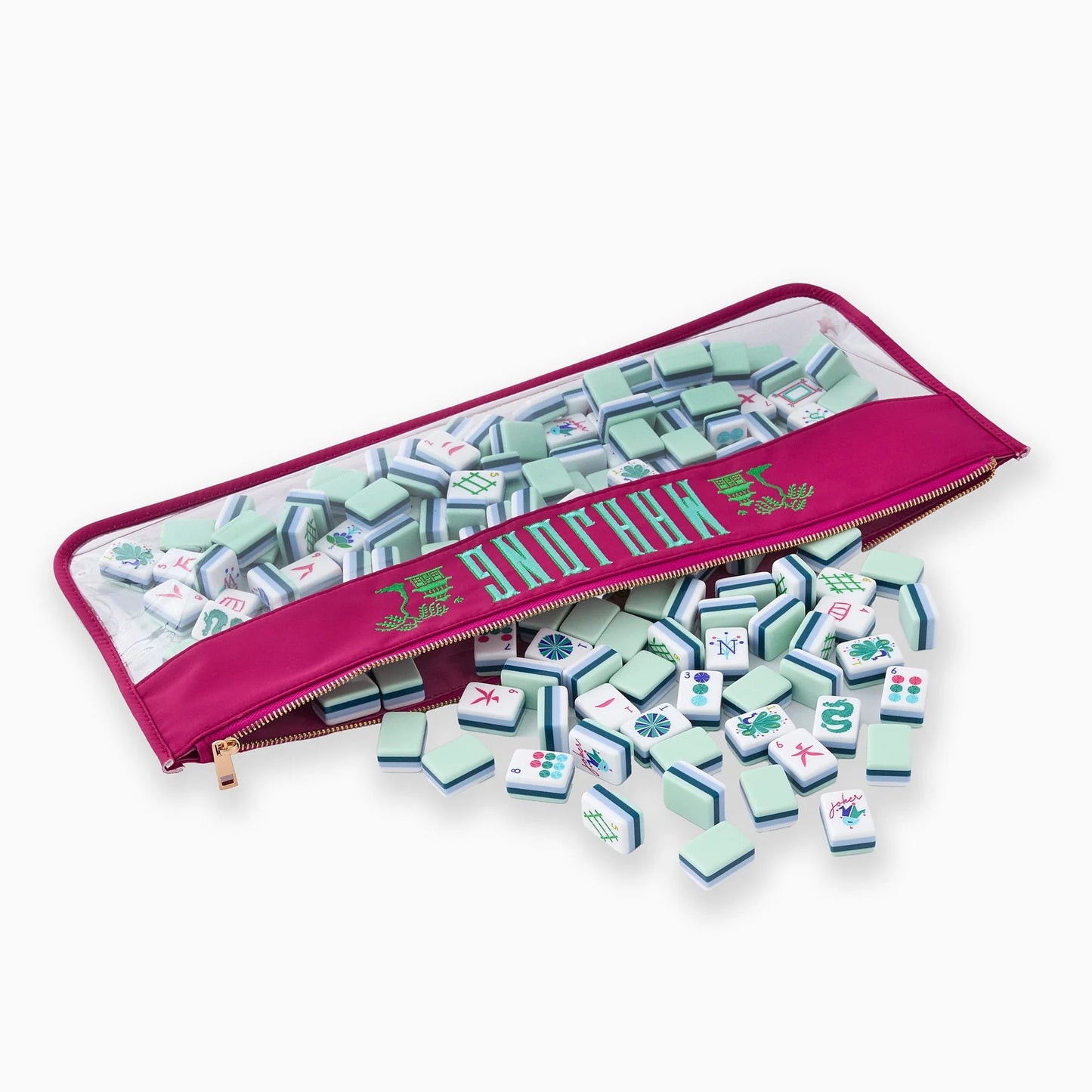 Mahjong Tile Bag (2 colors available)