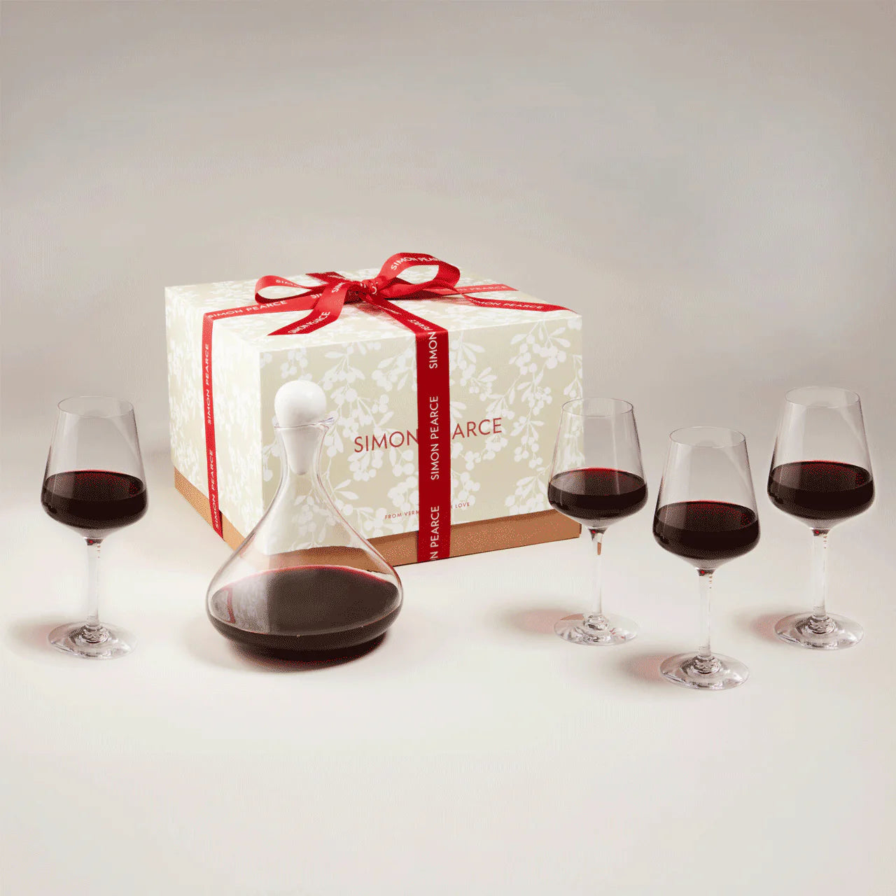 Simon Pearce Vintner Red Wine Gift Set