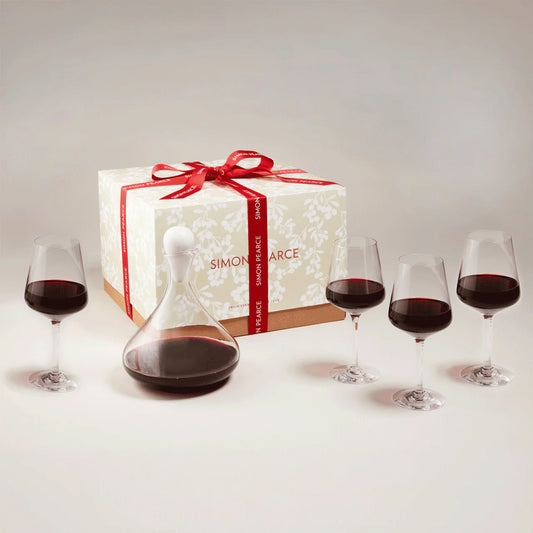 Simon Pearce Vintner Red Wine Gift Set