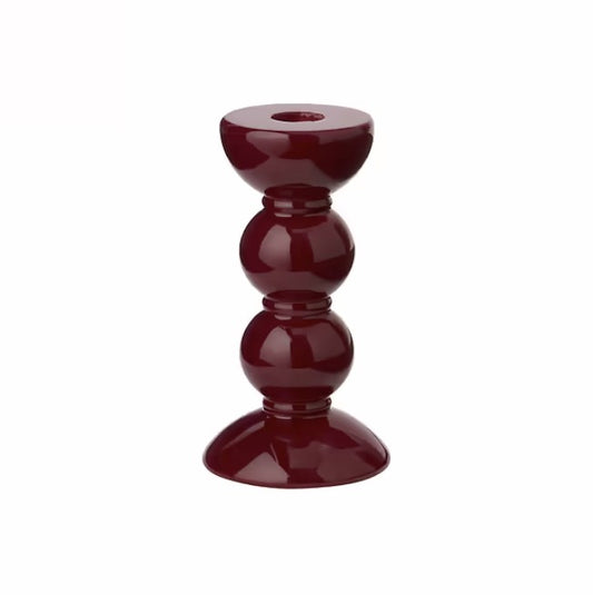 MEDIUM (14cm) Cherry Bobbin Candlestick