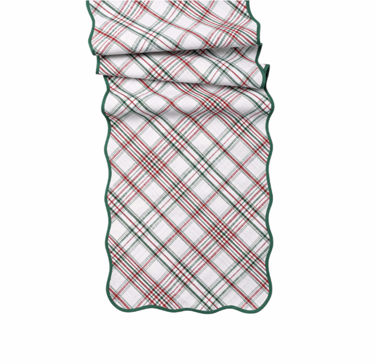Juliska Merry Tartan Table Runner
